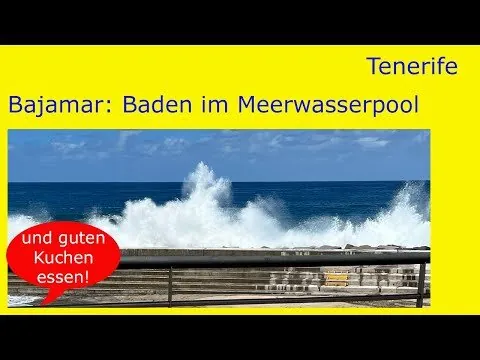 Video: Meerwasserpool in Bajamar